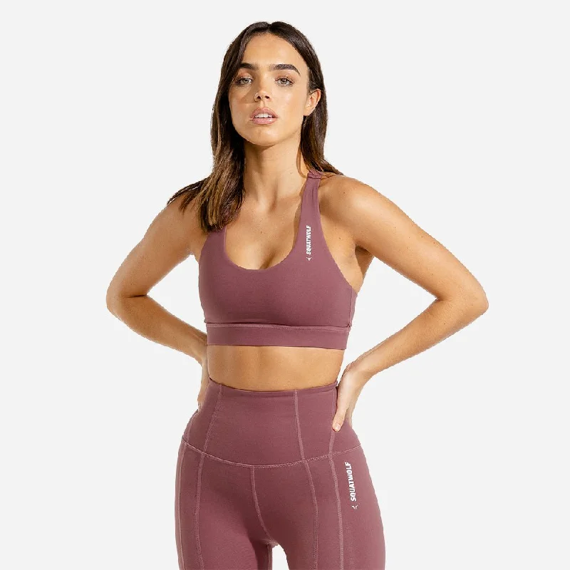 sleep women sport bra for comfortable restWarrior Bra - Dusty Rose