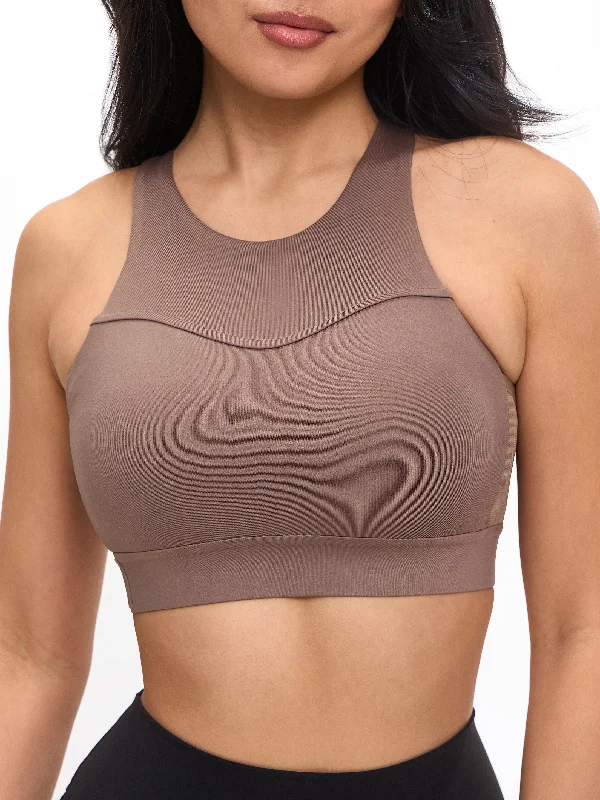 high impact women sport bra for runningWicked Sports Bra - Chai Latte