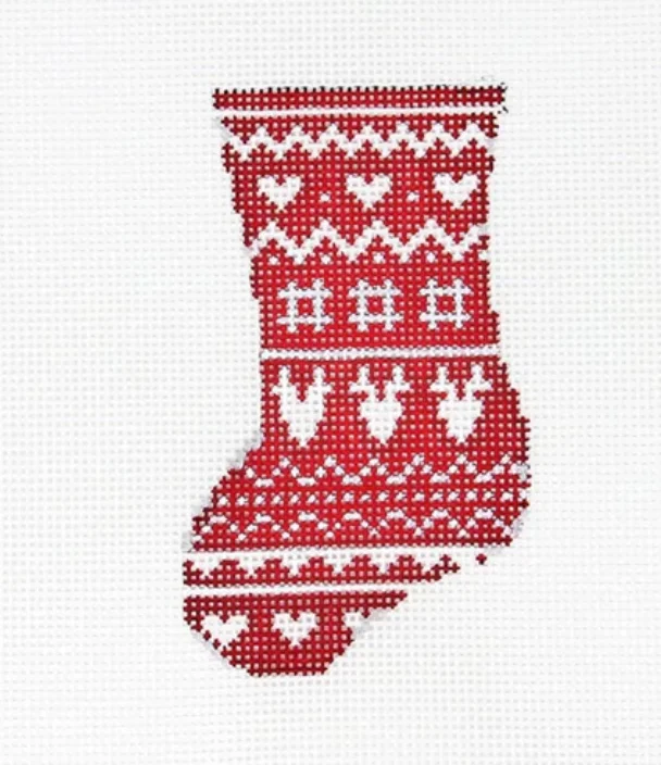 UV - protection sun - resistant stockings​23-312 Red Sweater Mini Stocking