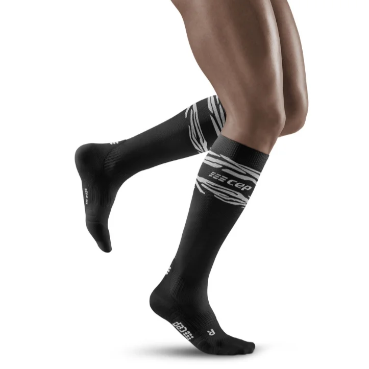 Metallic - threaded party stockings​Animal Tall Compression Socks for Men