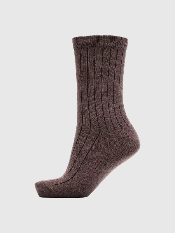 Bobby Wool Socks Brownie