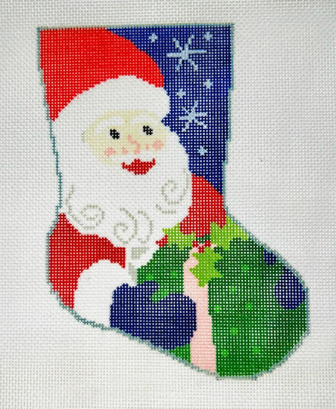 Floral - printed sheer stockings​BS53 Ho Ho Ho Santa Mini Stocking