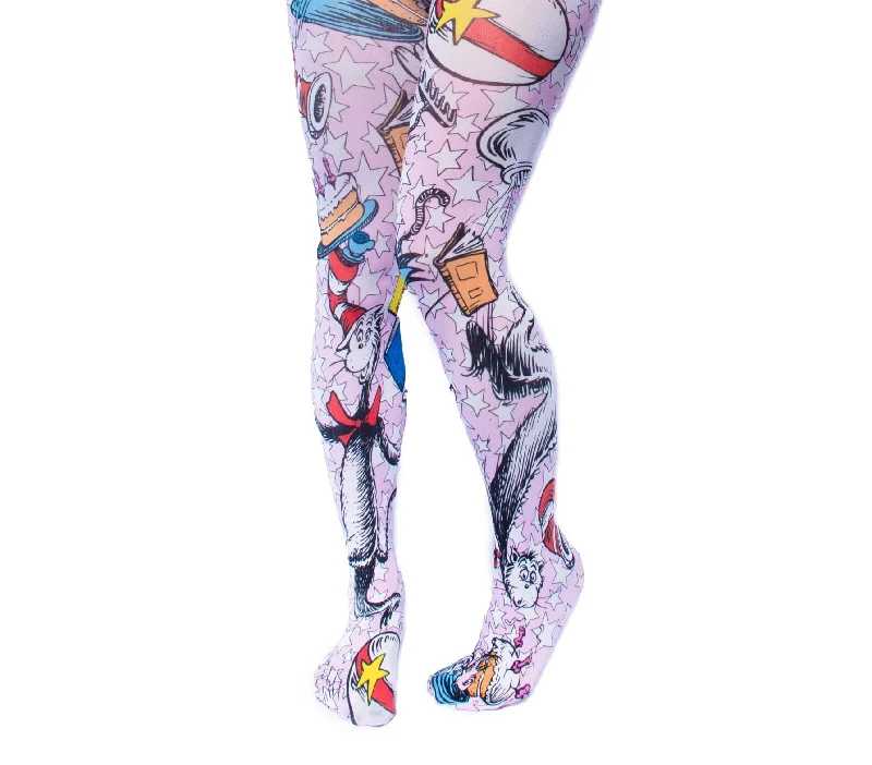 pastel - colored women tights for a soft aestheticCat In The Hat Tights