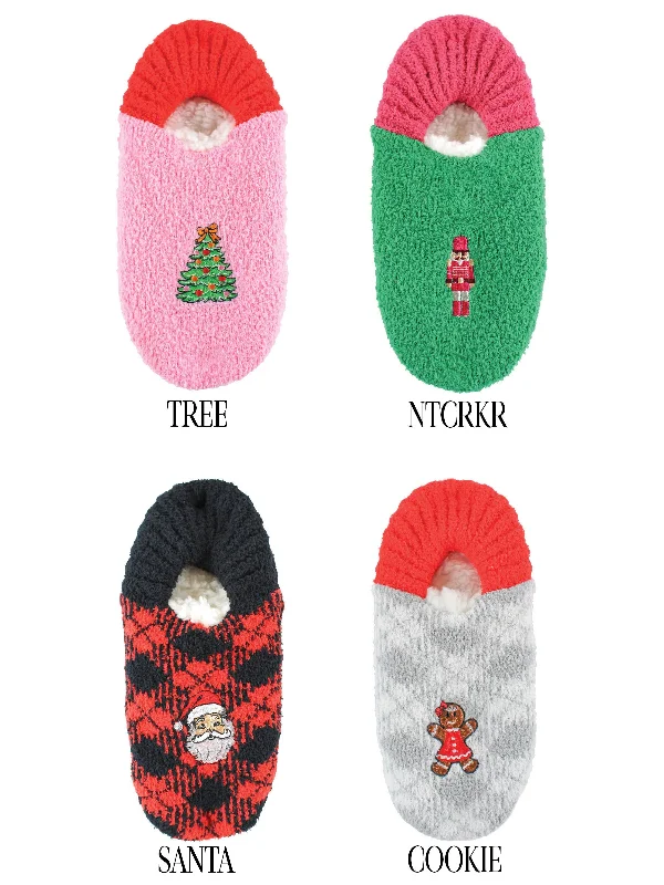 Sheer women's nylon thigh - high stockings for special occasionsCHRISTMAS Slipper Socks -4 Styles Sheer women's nylon thigh - high stockings for special occasionsCHRISTMAS Slipper Socks -4 Styles