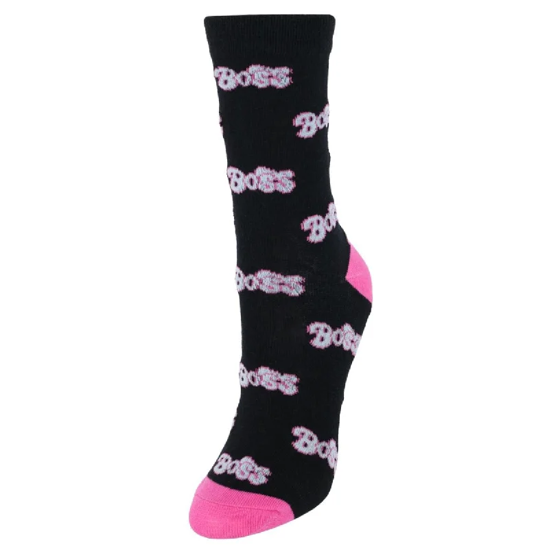Women's floral - embroidered nylon dress socksCTM® Women's Boss Novelty Soft Socks (1 Pair) Women's floral - embroidered nylon dress socksCTM® Women's Boss Novelty Soft Socks (1 Pair)