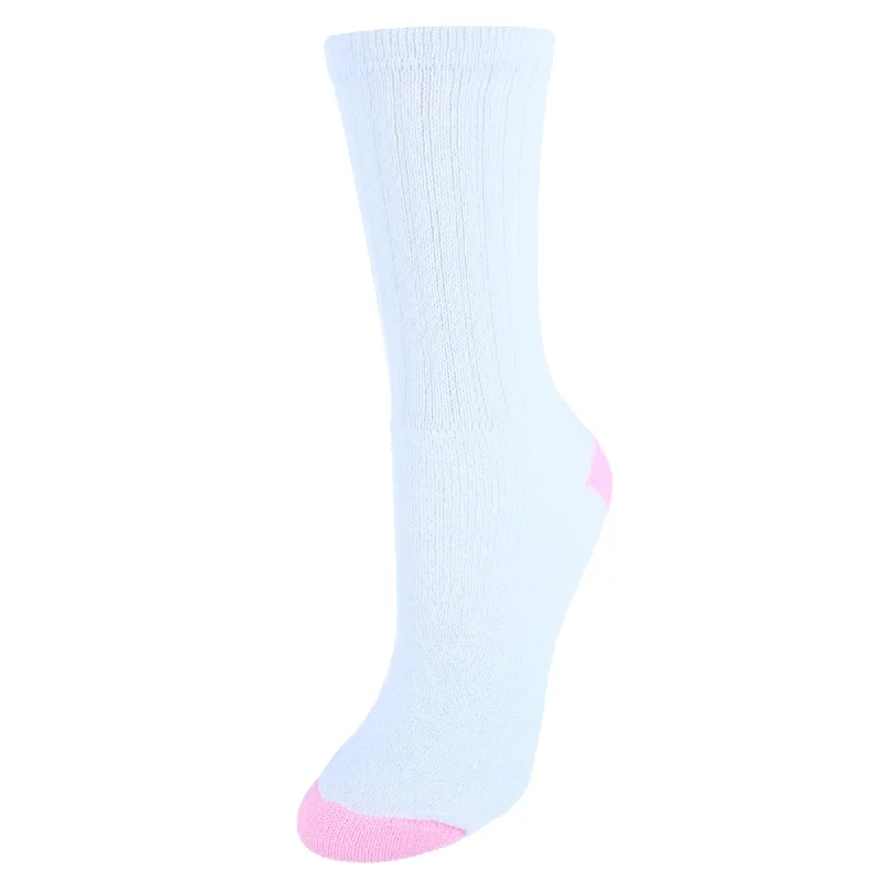 Striped women's acrylic crew socks for workCTM® Women's Soft Crew Sport Socks (Pack of 4) Striped women's acrylic crew socks for workCTM® Women's Soft Crew Sport Socks (Pack of 4)