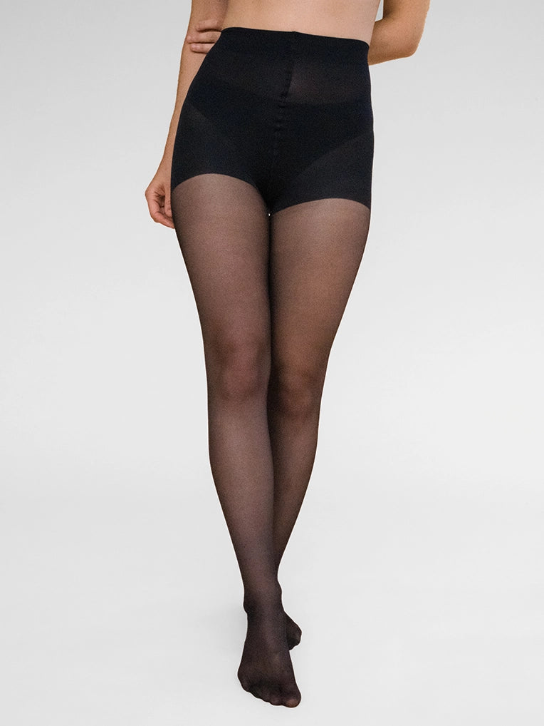 footless women tights for added versatilitySheer Shaping Tights 30D in Black