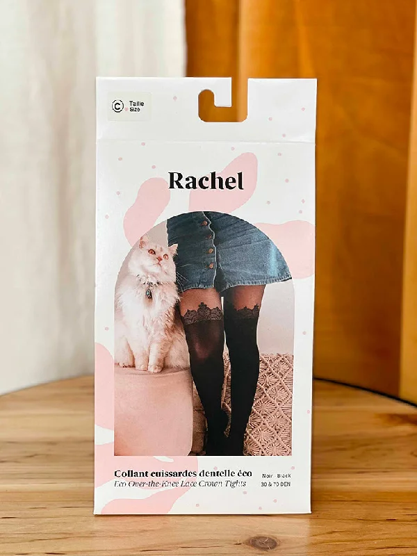 women tights with a ribbed texture for added interestOver-the-Knee Lace Crown Tights - BOXED women tights with a ribbed texture for added interestOver-the-Knee Lace Crown Tights - BOXED