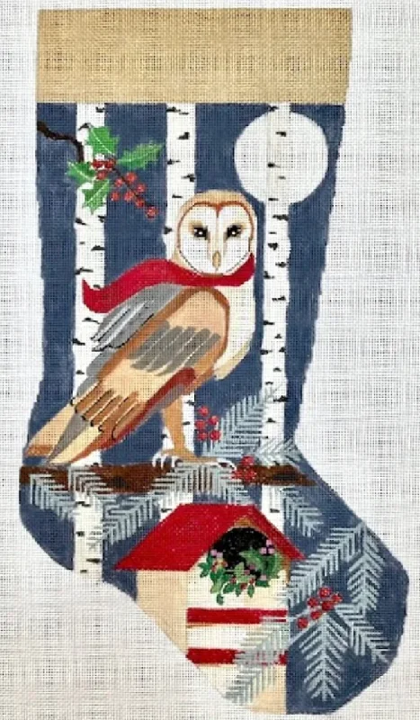 Anti - static microfiber office stockings​H314 Owl Stocking