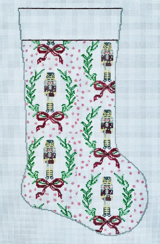 Beaded and sequined formal stockings​KCD7618 Nutcracker Stocking