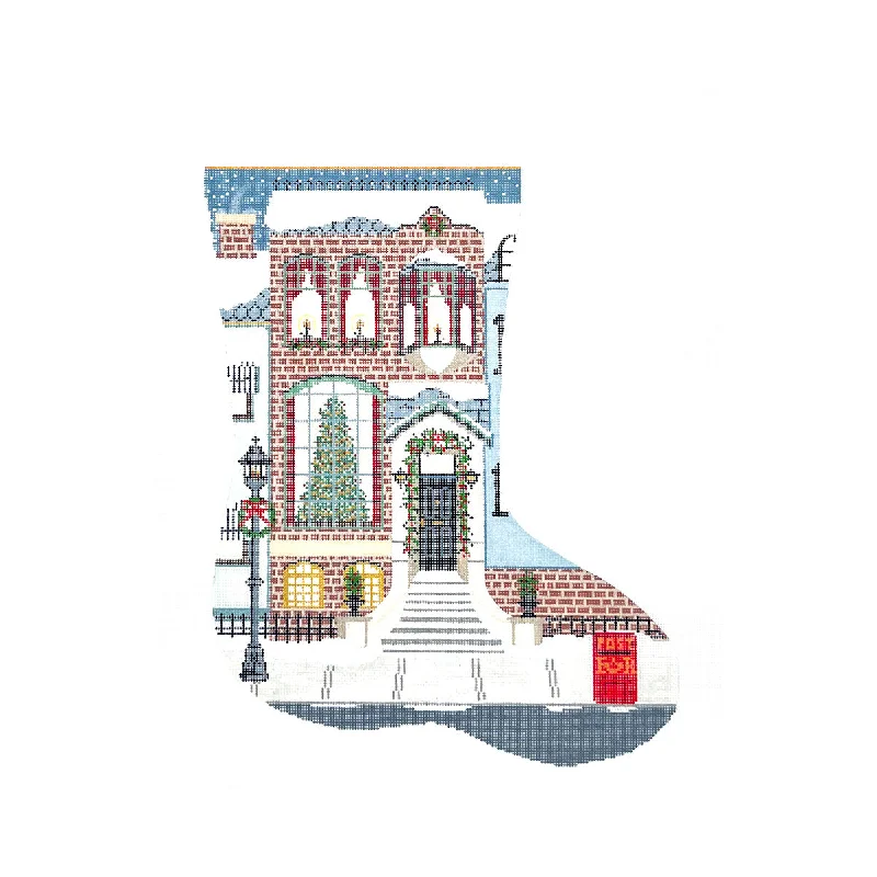 Metallic - threaded party stockings​London Brownstone Stocking
