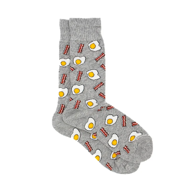 Women's moisture - repellent outdoor adventure socks​Men's Bacon and Eggs Socks