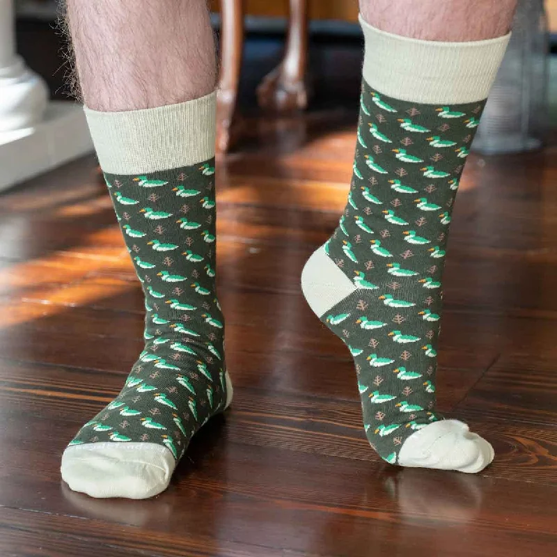 Women's cashmere - soft toe - less socks for slippers​Men's Duck Socks