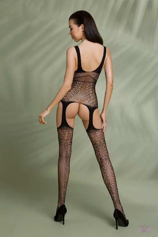 Pantyhose - style seamless stockingsPassion Eco Melissa Black Crotchless Bodystocking Pantyhose - style seamless stockingsPassion Eco Melissa Black Crotchless Bodystocking