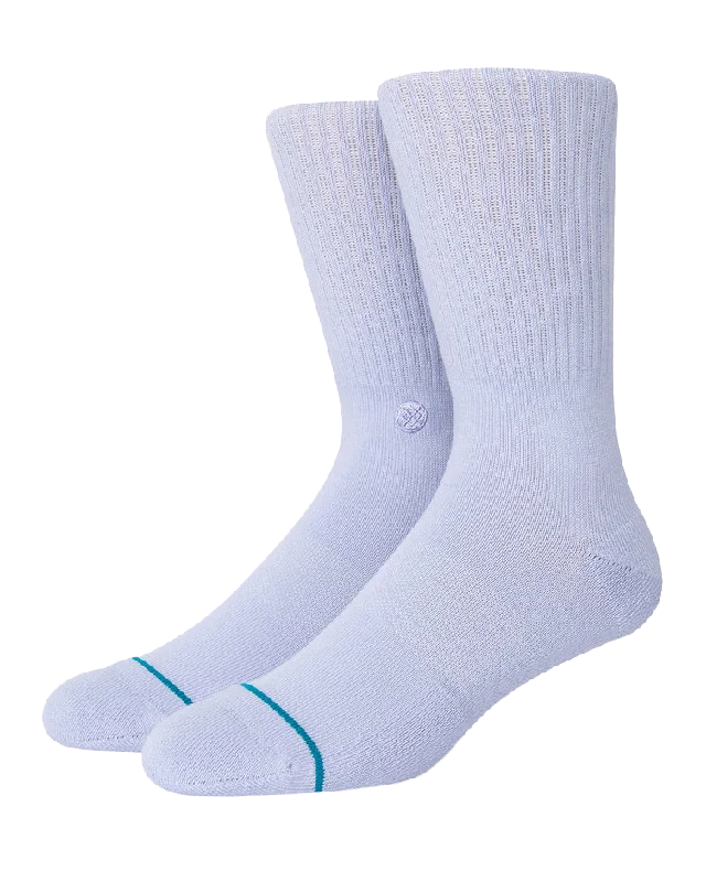 Womens Icon Socks in Lilac Ice