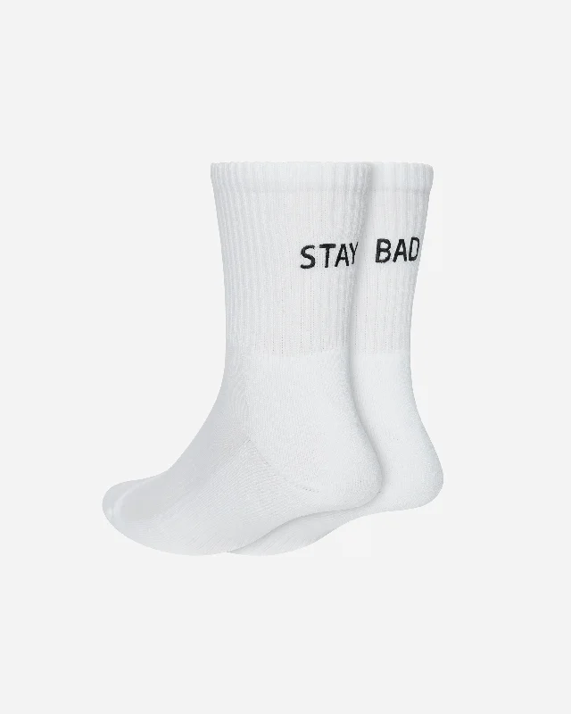 Glitter - trimmed women's polyester party socks​Women's Stay Bad Socks