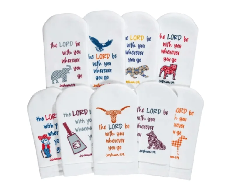 Women's lace - top nylon thigh - high stockings​Team Mascot Socks - Bulldog