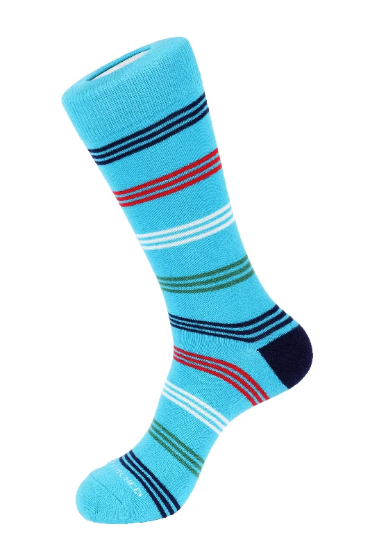 Women's patterned knee - high socks for a bold statementCOWBOY STRIPE
