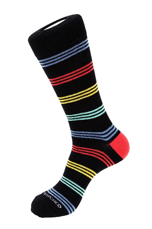 Women's breathable mesh women's running socks​COWBOY STRIPE