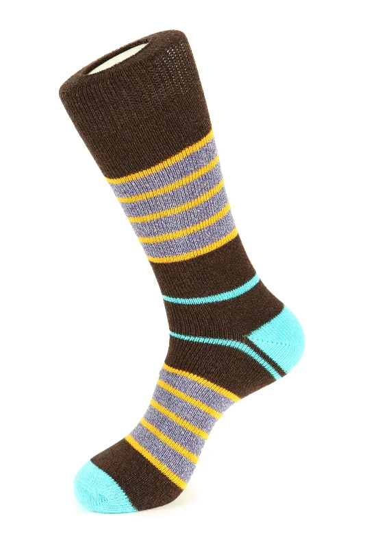Brown Yellow Teal