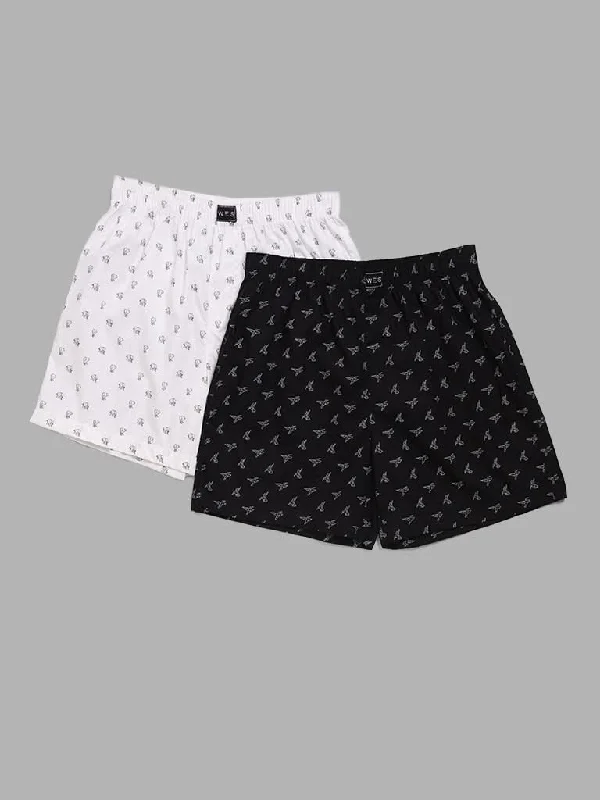 Women's polka - dot dressy pants Distressed women jeans for a trendy and edgy look WES Lounge White Printed Cotton Boxers - Pack of 2 Women's polka - dot dressy pants Distressed women jeans for a trendy and edgy look WES Lounge White Printed Cotton Boxers - Pack of 2