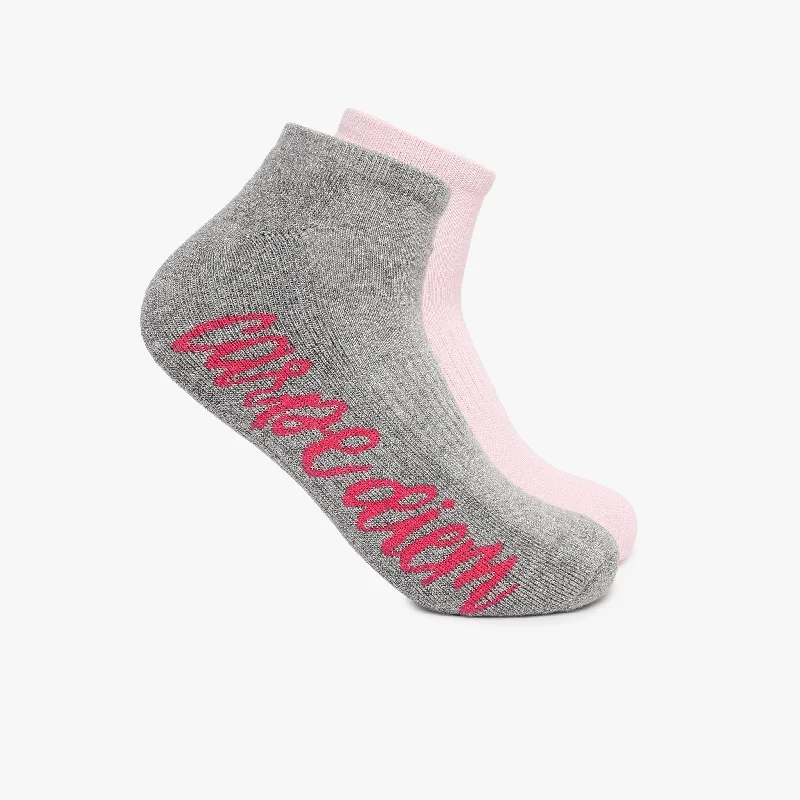 Womens Cotton Ankle Length Socks (Pack of 2)