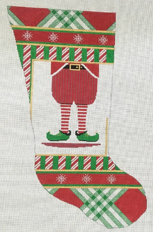Water - resistant outdoor stockings​WSD-XM02 Elf Down the Chimney Stocking