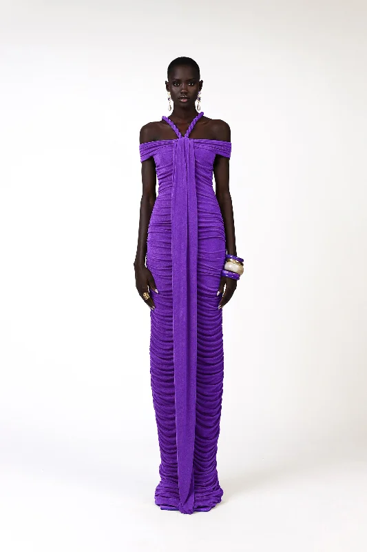 Korro Dress - Purple