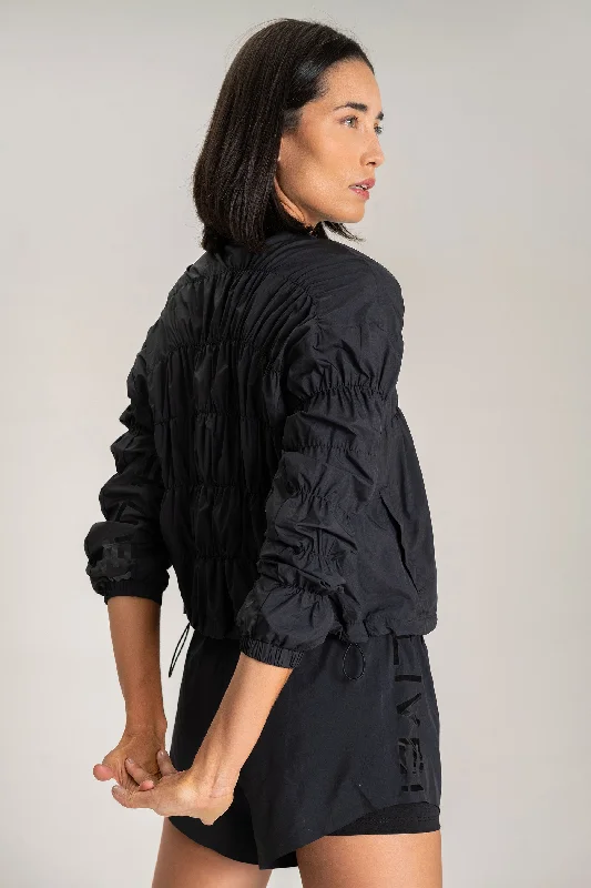 Plus size women's wool blend coats for a warm and stylish winterFresh Nylon Jacket