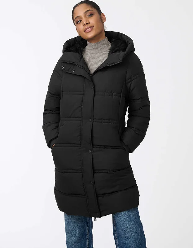 Long women's mac coats in a lightweight fabric for spring showersGlacier Warmth Puffer Coat Long women's mac coats in a lightweight fabric for spring showersGlacier Warmth Puffer Coat
