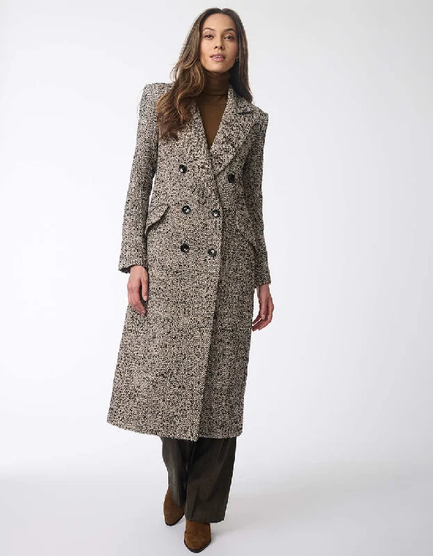 Mid - length women's down coats in a slim fit for a modern and sleek appearanceLuxor Wool Coat Mid - length women's down coats in a slim fit for a modern and sleek appearanceLuxor Wool Coat
