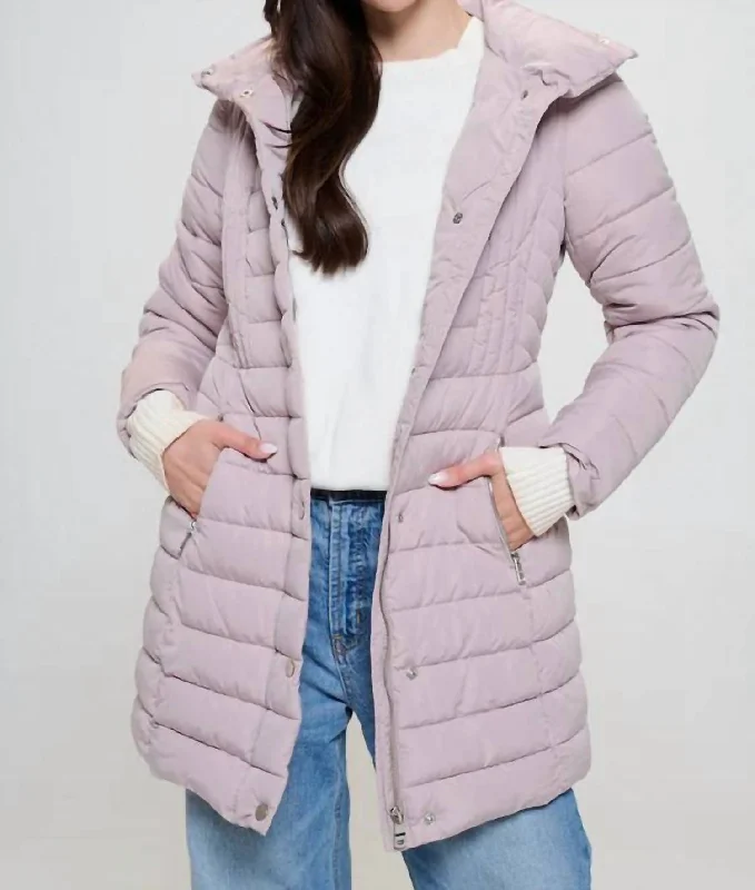 Women's waterproof parka coats with multiple pockets for practicalityMochina Moto Puffer Jacket In Taupe Women's waterproof parka coats with multiple pockets for practicalityMochina Moto Puffer Jacket In Taupe