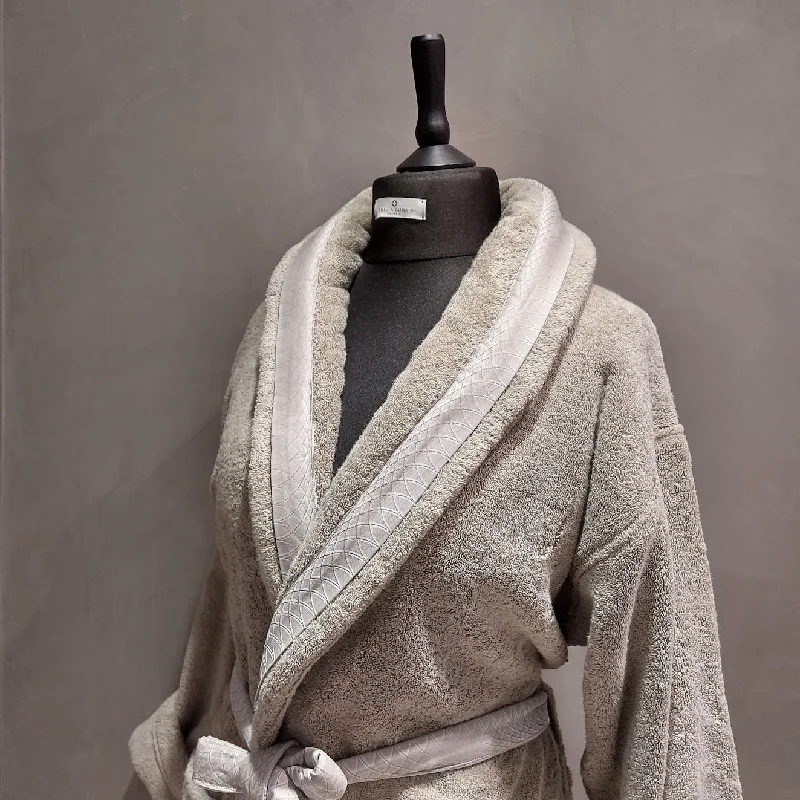 striped women robes in classic patterns"ARCHI" Bathrobe