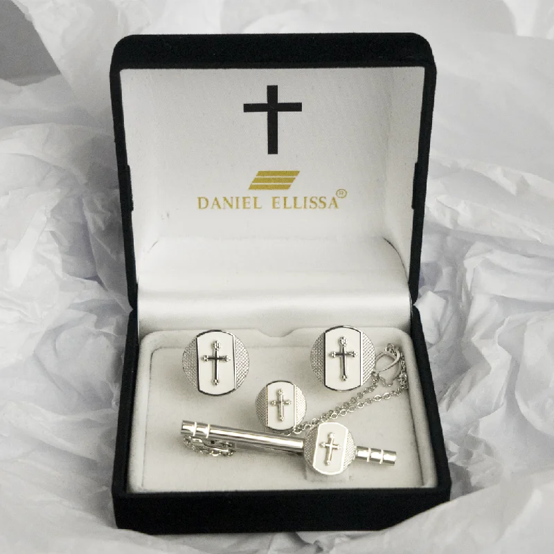 women robes with a vintage - inspired patternCircle shape Silver Colored Cross Cuff Links White background women robes with a vintage - inspired patternCircle shape Silver Colored Cross Cuff Links White background