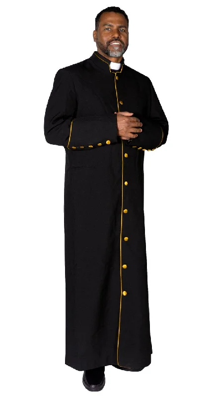 women robes with a patchwork design for uniquenessClergy Cassock Robe Black