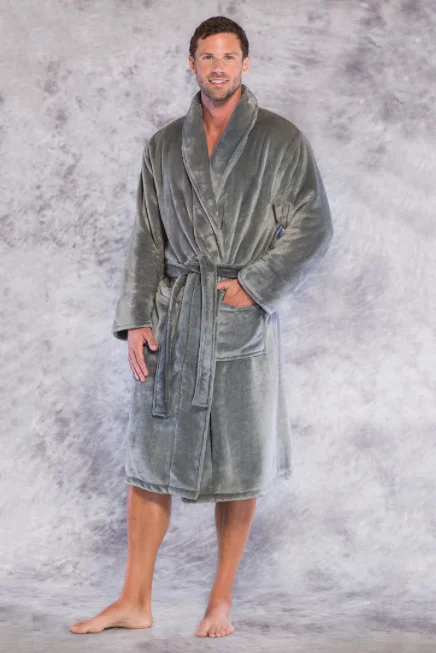 women robes for after - bath relaxationMicrofleece Super Soft Robe