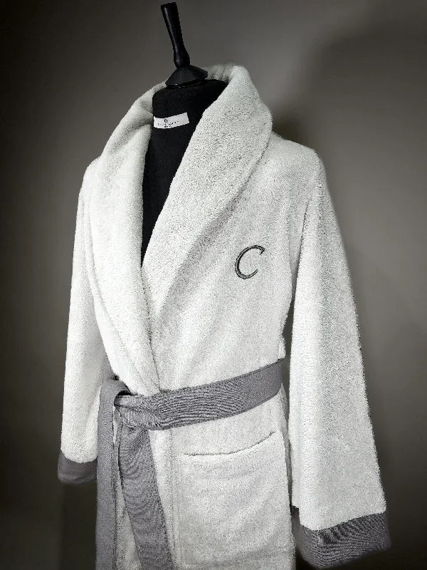 women robes for a romantic evening in"PERSONAL MONOGRAM" BATH ROBES