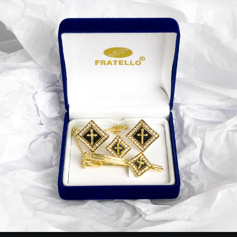 plus size women robes for a perfect fitDiamond shape Cubic Gold Colored Cross Cuff Links Black background plus size women robes for a perfect fitDiamond shape Cubic Gold Colored Cross Cuff Links Black background