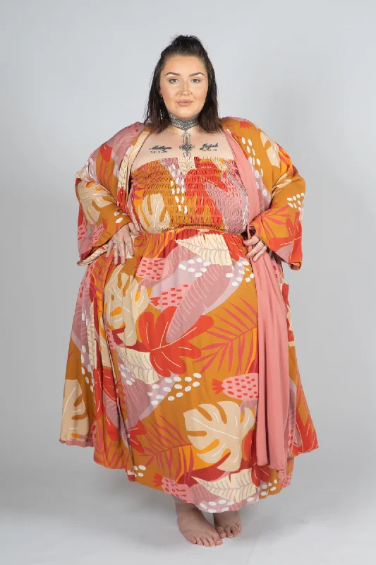 women robes for a beach vacation as cover - upsGillianne Short Reversible Robe