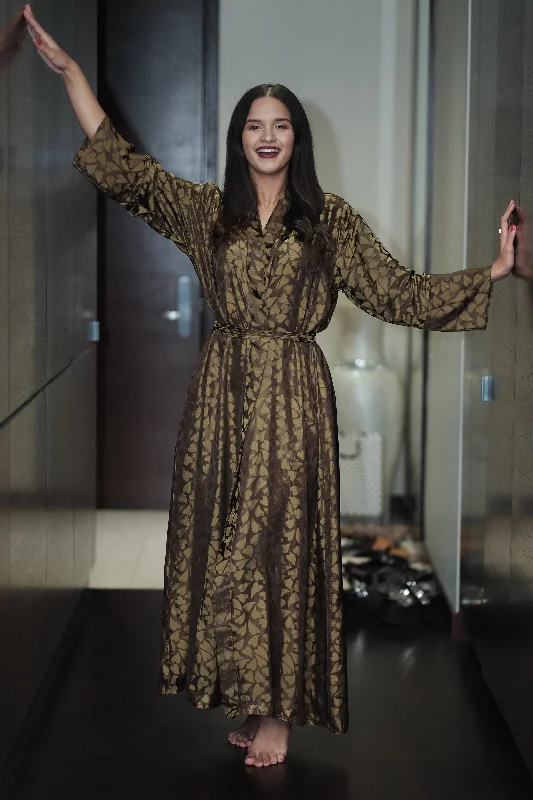 hypoallergenic women robes for sensitive skinLeona kimono robe