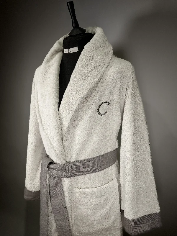 women robes with thermal - regulating properties"PERSONAL MONOGRAM" BATH ROBES