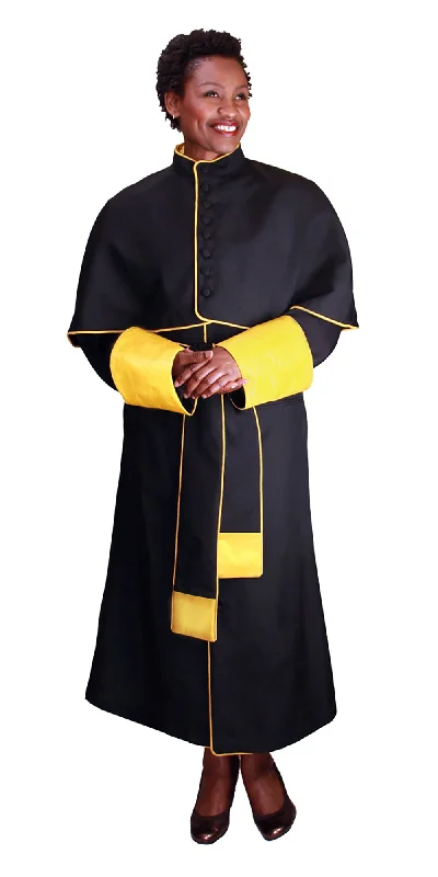 women robes with hoods for added cozinessRegal Robes RR9002 Black Gold Church Robe