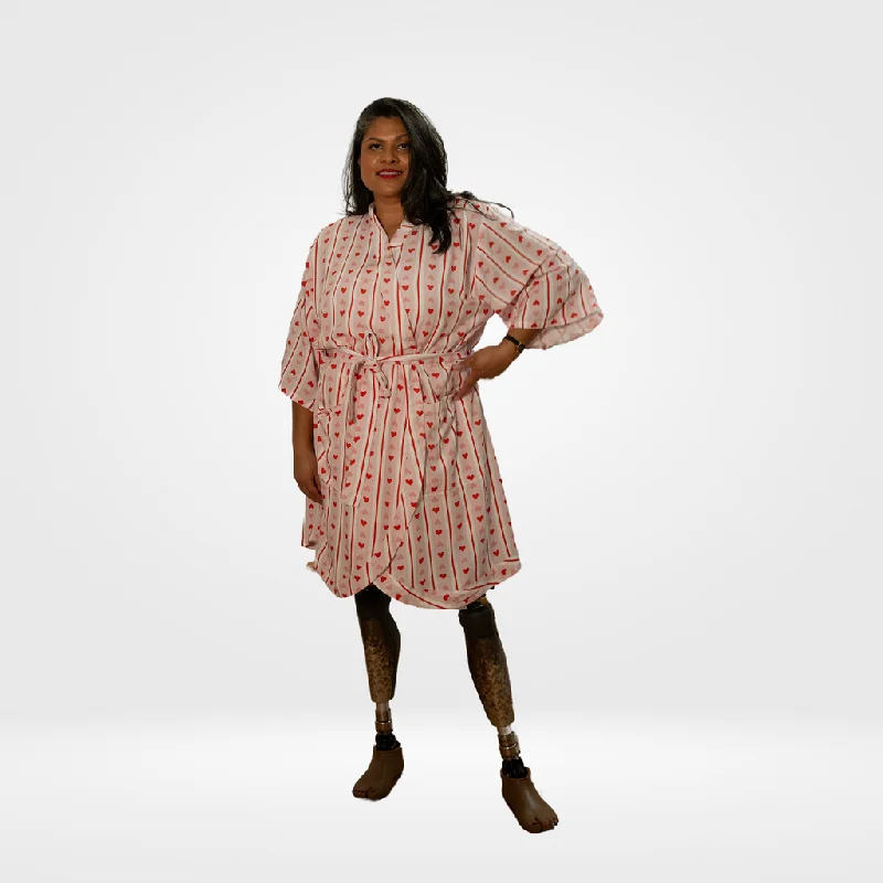 hypoallergenic women robes for sensitive skinSweetheart Short Robe