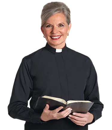 women robes with a patchwork design for uniquenessTab Collar Clergy Shirt Long Sleeves for Women women robes with a patchwork design for uniquenessTab Collar Clergy Shirt Long Sleeves for Women