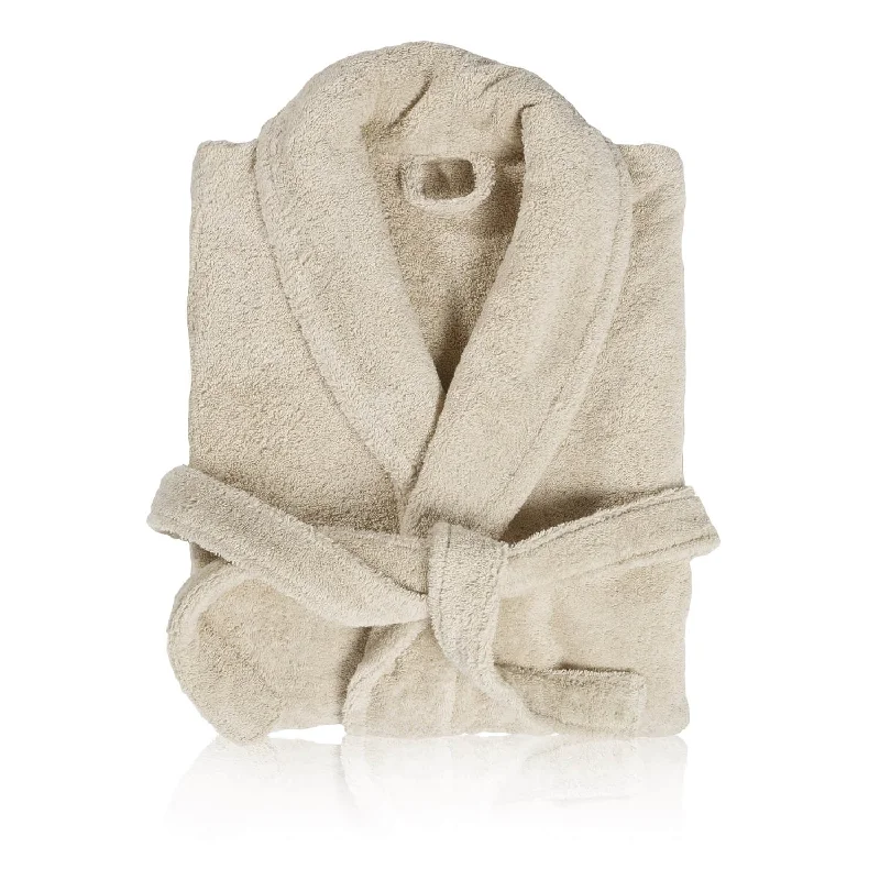 women robes with a vintage - inspired patternUltimate Egyptian Cotton Bath Robe