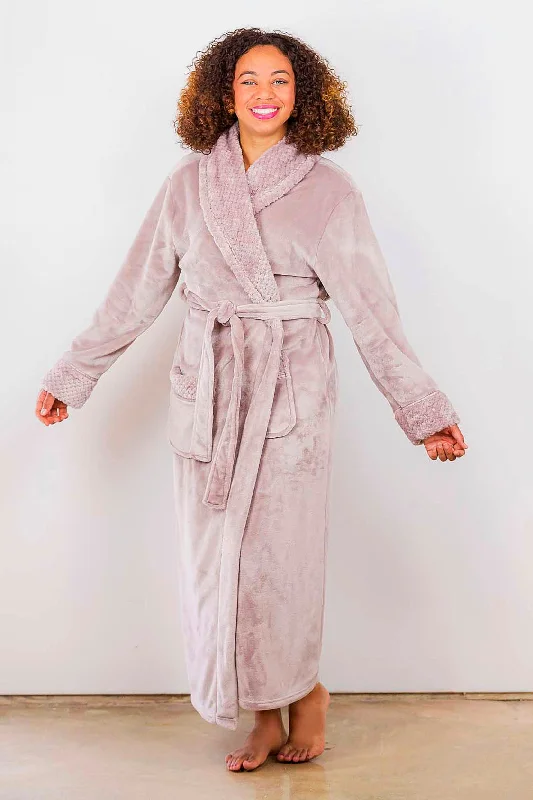 women robes with a faux - fur trim for a luxurious feelSoft Plush Fleece Women's Robe women robes with a faux - fur trim for a luxurious feelSoft Plush Fleece Women's Robe