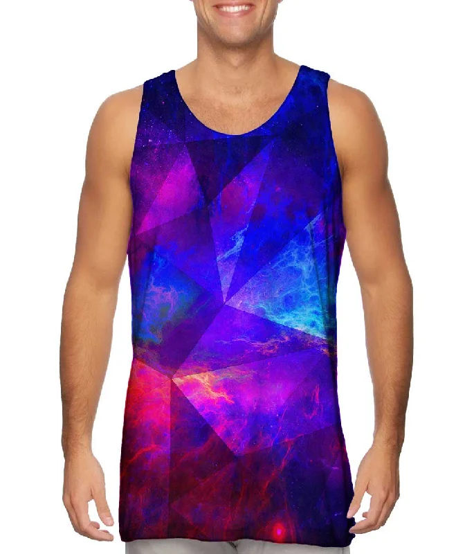 Crew Neck Women's Sustainable Tank Tops Made from Recycled MaterialsDance With Me Triangles Crew Neck Women's Sustainable Tank Tops Made from Recycled MaterialsDance With Me Triangles