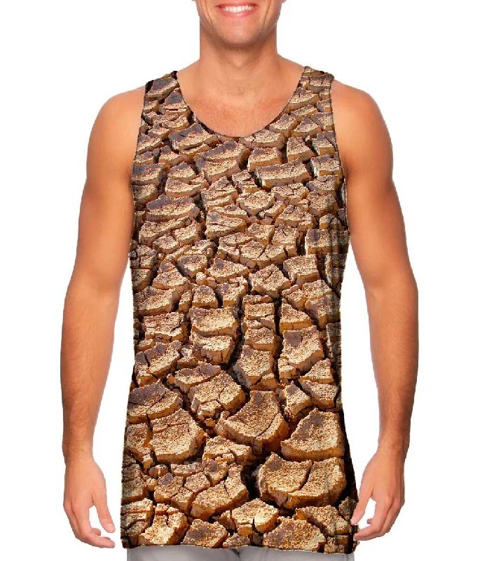 V - Neck Women's Moisture - Wicking Tank Tops for RunningDesert Drought