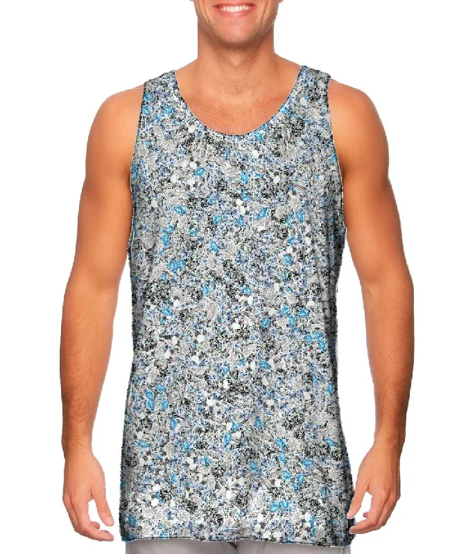 Mock Neck Women's Performance Tank Tops for CyclingDiamond Bling