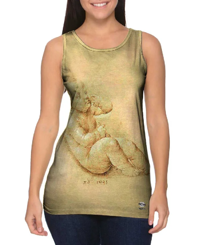 Square Neck Women's Organic Cotton Tank Tops in Earth TonesDiego Velazquez - "L_#_Enfant Jesus" (1495) Square Neck Women's Organic Cotton Tank Tops in Earth TonesDiego Velazquez - "L_#_Enfant Jesus" (1495)
